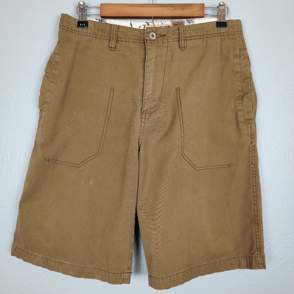 Quicksilver Men's Khaki Shorts Size 30 - Picture 1 of 10